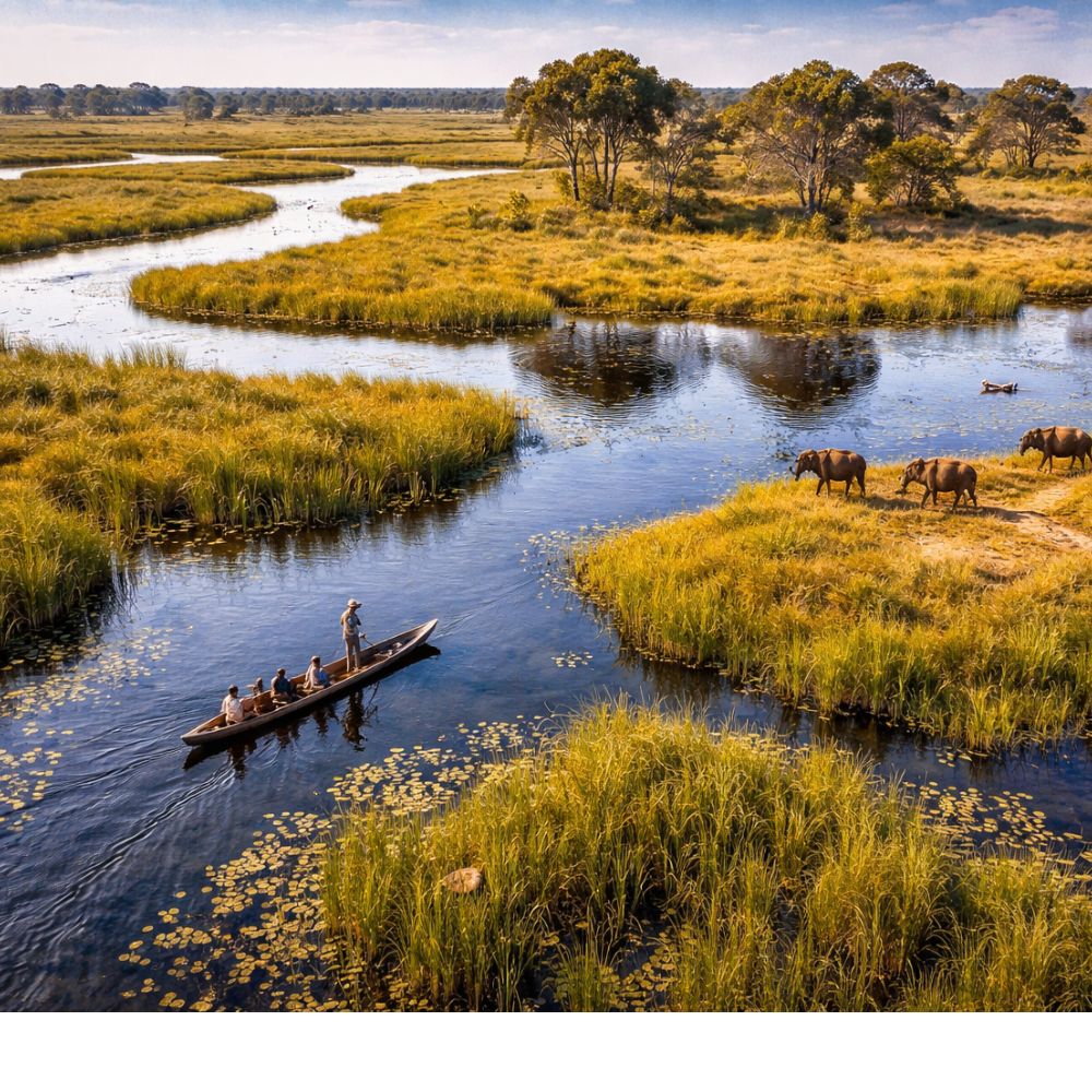 Botswana Okavango Delta serenity