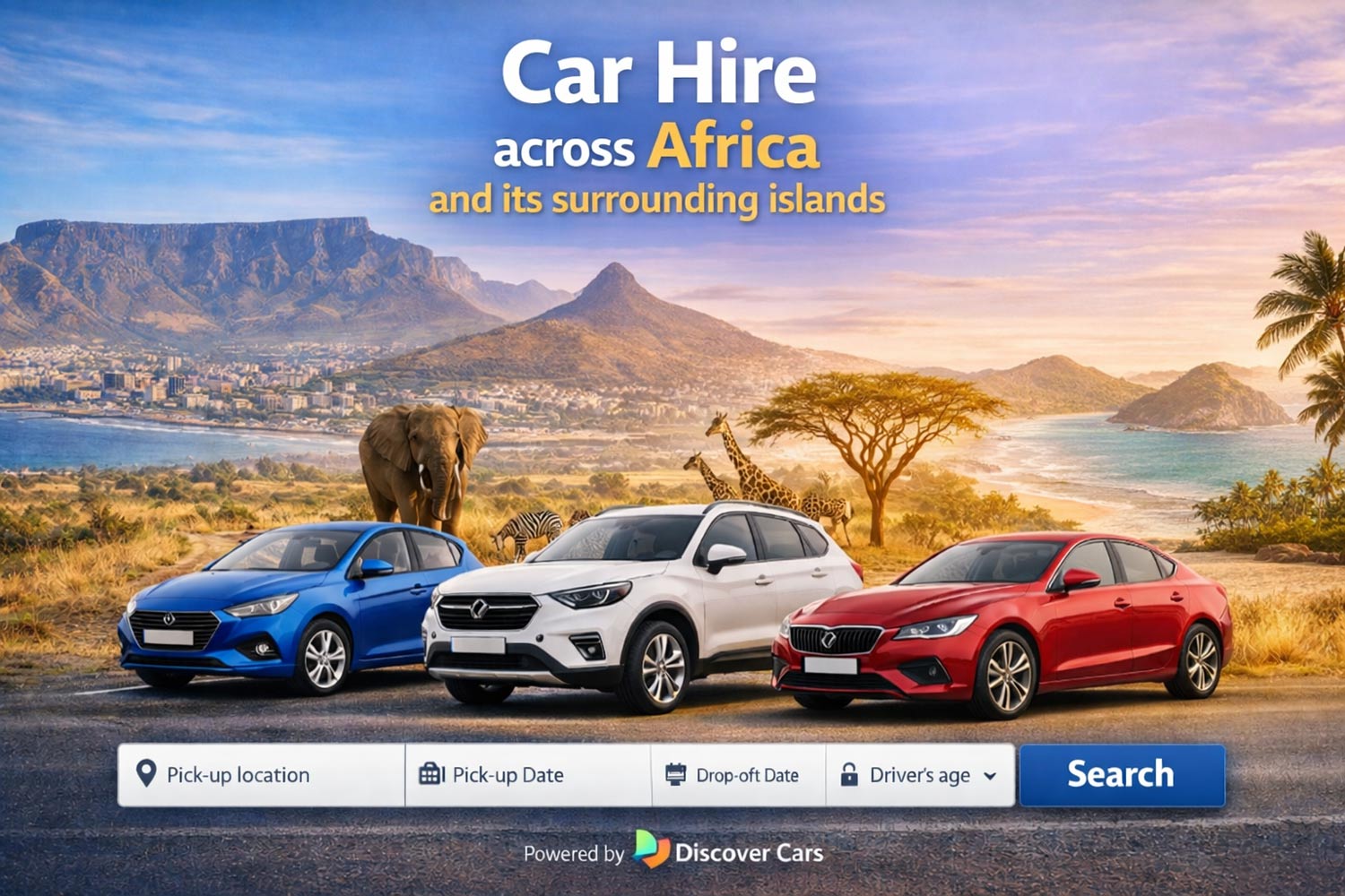 car hire - explore africa and the islands